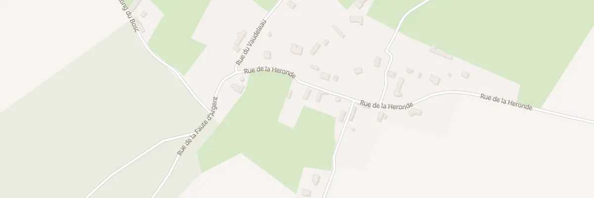 Plan du 8 Rue de la Héronde à Bézancourt