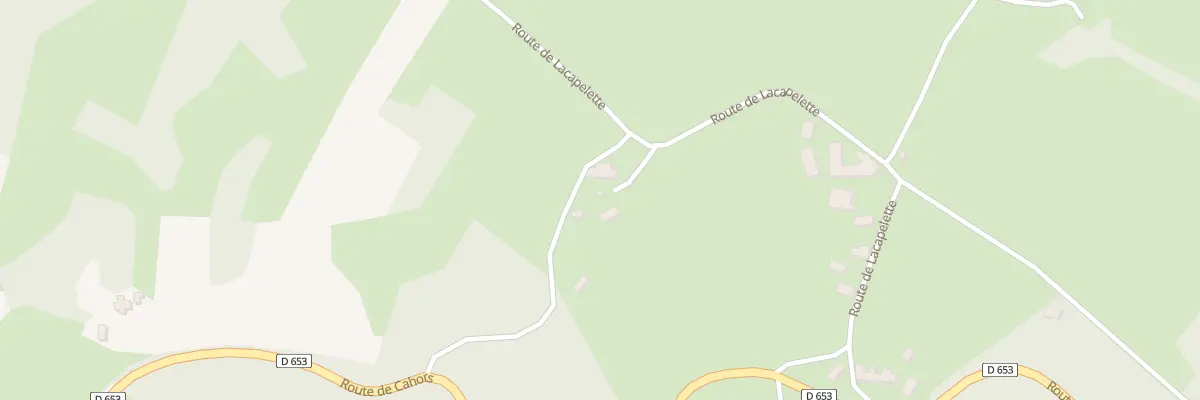 Plan du 5049 Lacapelette Haute à Sénaillac-Lauzès