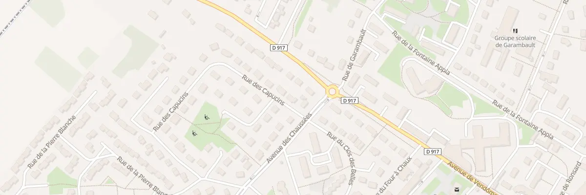 Plan du 4 Rue des Capucins à Beaugency