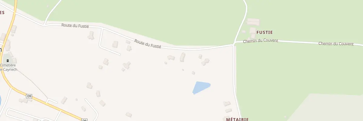 Plan du 5226 Au Colombié à Cayriech