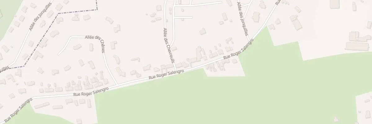 Plan du 576 Rue Roger Salengro à Cucq