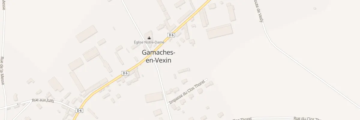 Plan du 10 Rue Oulgate à Gamaches-en-Vexin