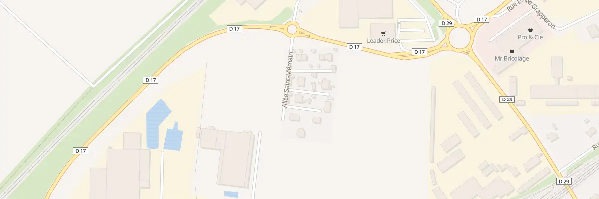 Plan du 19 Allee Saint-mémain aux Villages Vovéens