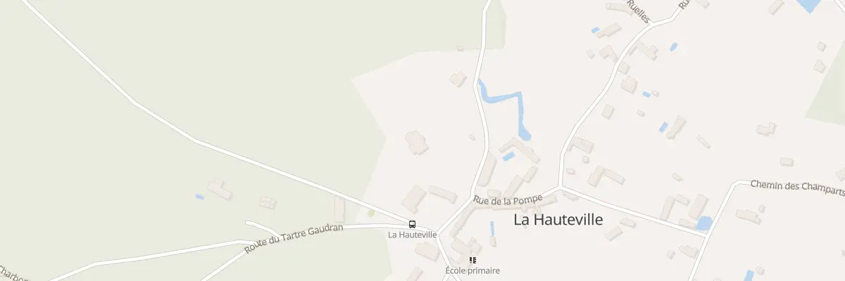 Plan du 3 Rte de Grandchamp à La Hauteville