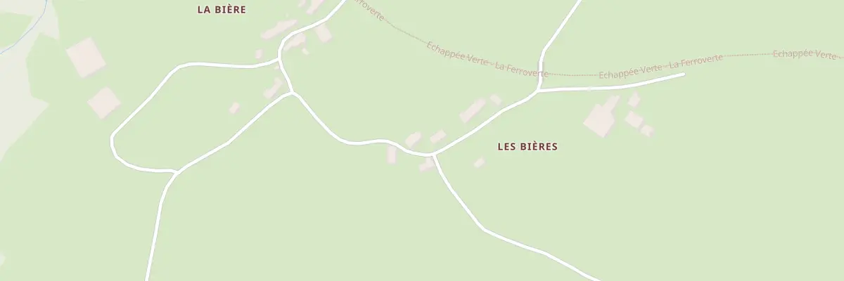 Plan du 12 Les Bieres à Lafat