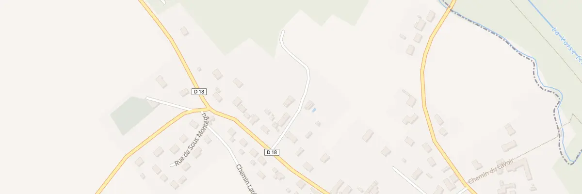 Plan du 3 Che des Closeaux à Yermenonville