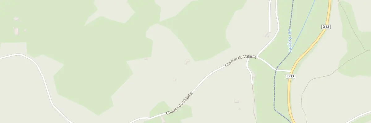 Plan du 1035 Chem du Valadié à Sabadel-Lauzès