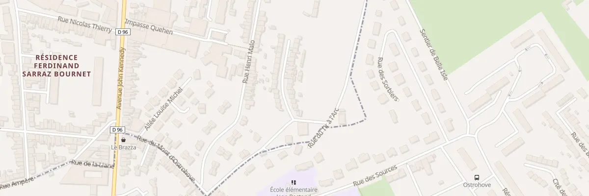 Plan du 48 Rue du Tir a l’Arc à Boulogne-sur-Mer