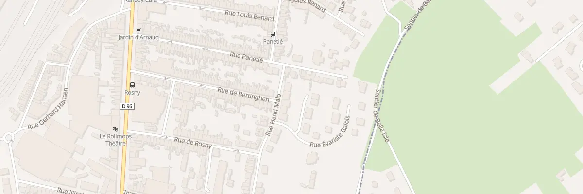 Plan du 7 Rue Henri Malo à Boulogne-sur-Mer