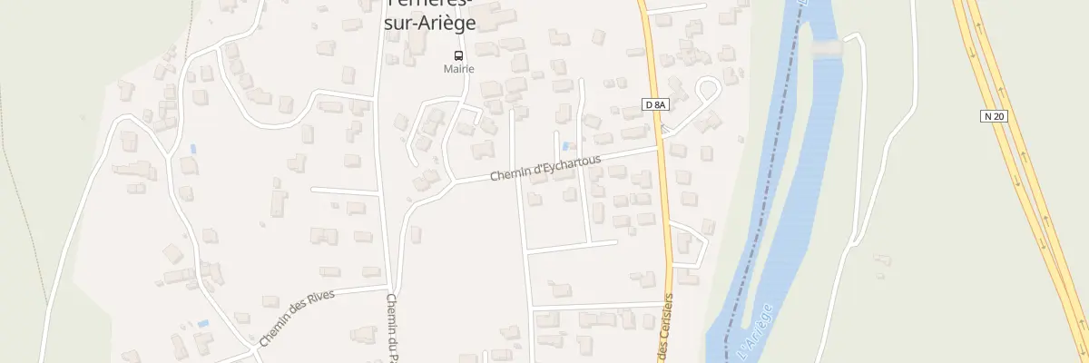 Plan du 10 Che d’Eychartous à Ferrières-sur-Ariège