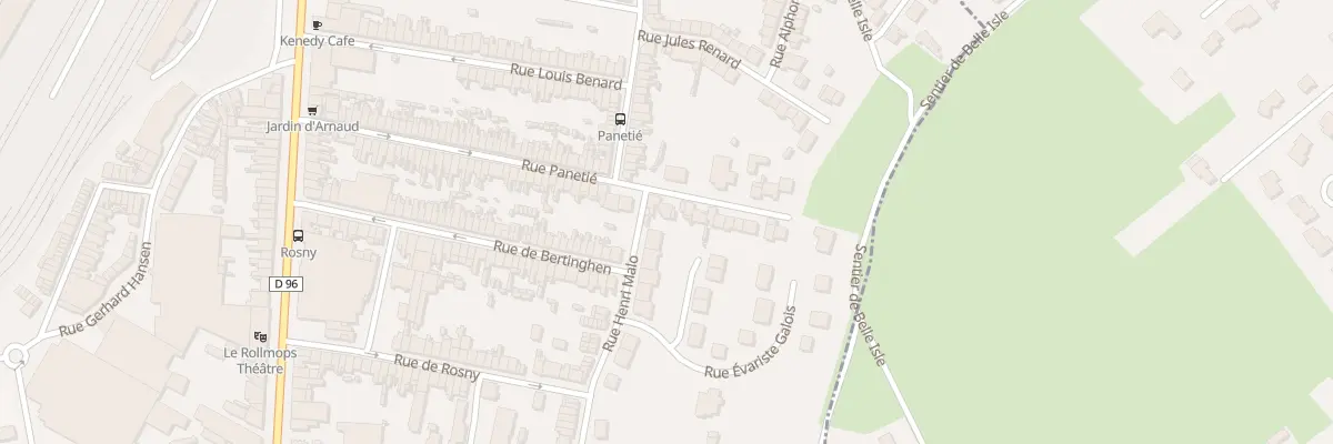 Plan du 88 Rue Panetié à Boulogne-sur-Mer