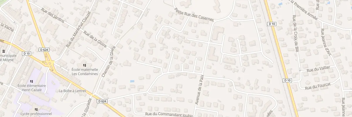 Plan du 2 Imp de la Belle Aude à Pamiers
