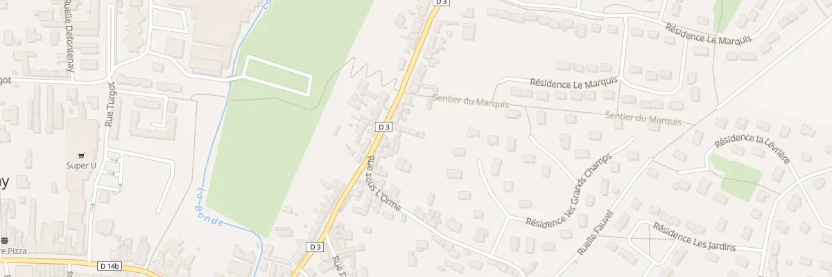 Plan du 34 Rue Aristide Briand à Étrépagny