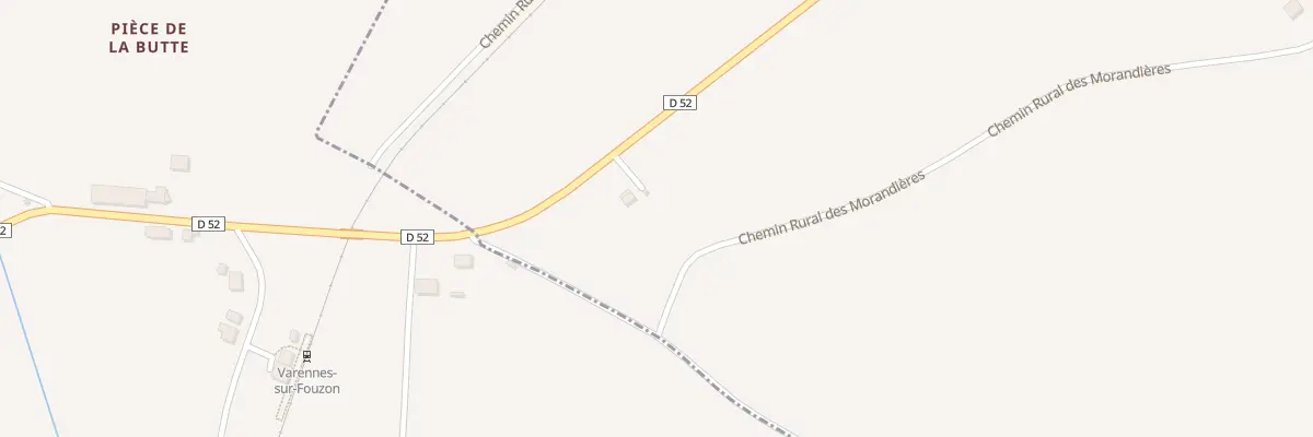 Plan du 5071 Les Morandieres à Menetou-sur-Nahon