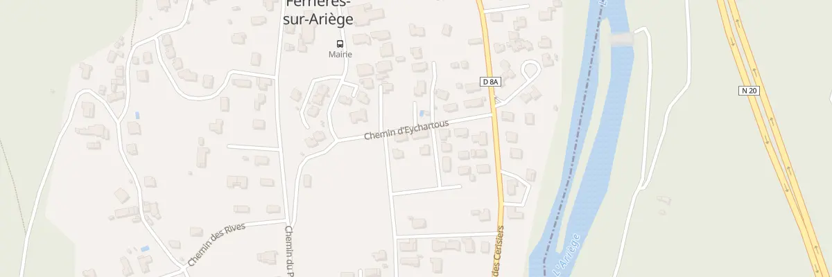 Plan du 8 Che d’Eychartous à Ferrières-sur-Ariège