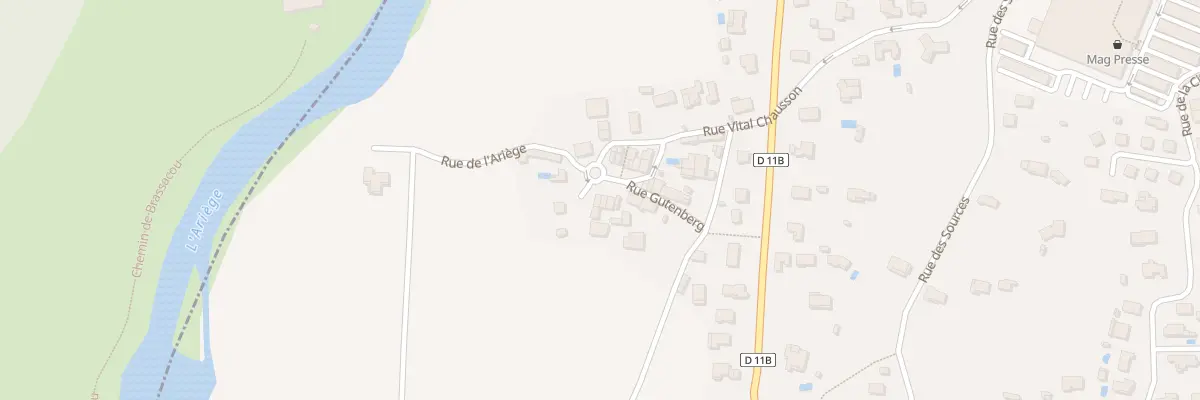 Plan du 5 Pl du General de Gaulle à Saint-Jean-du-Falga