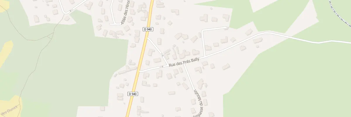 Plan du 83 Rue des Prés Bally à Merlimont