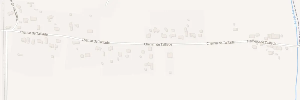 Plan du 40 Che de Taillade au Vernet