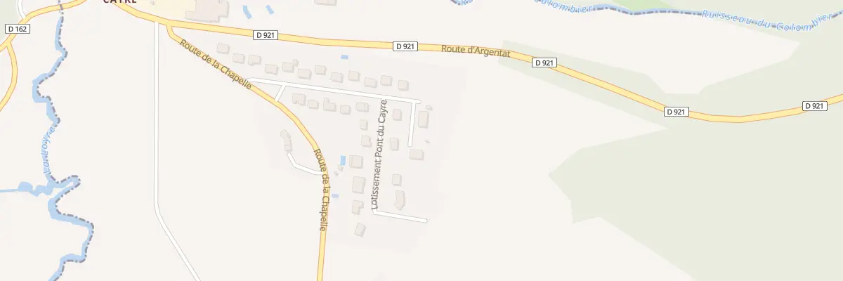 Plan du 5379 Au Grand Chemin à La Chapelle-aux-Brocs