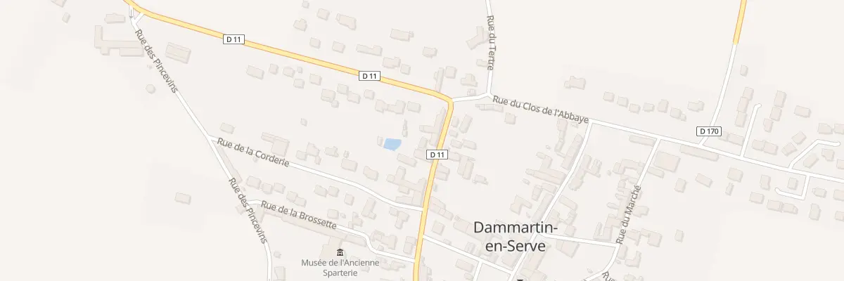 Plan du 23 Rue François Coent à Dammartin-en-Serve