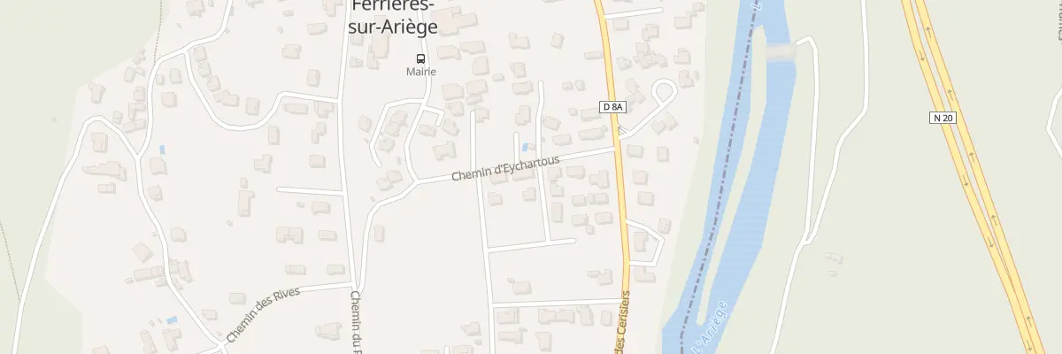 Plan du 6 Che d’Eychartous à Ferrières-sur-Ariège