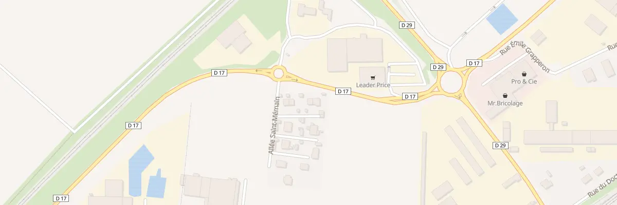 Plan du 5 Allee Saint-mémain aux Villages Vovéens