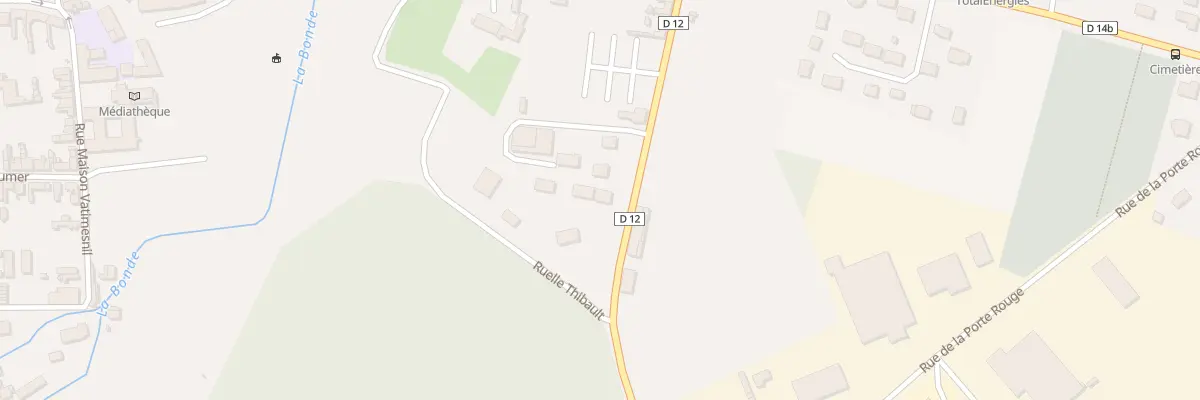 Plan du 22 Rue de la Libération à Étrépagny