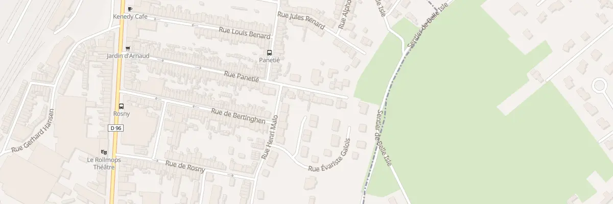 Plan du 98 Rue Panetié à Boulogne-sur-Mer