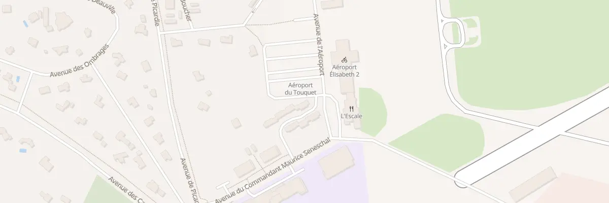 Plan du 8 All du Pré Catelan au Touquet-Paris-Plage