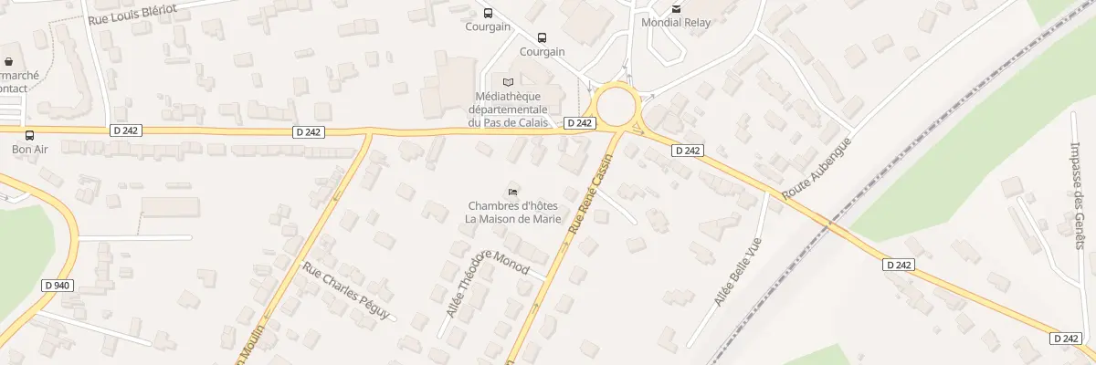 Plan du 103 Rue René Cassin à Wimereux