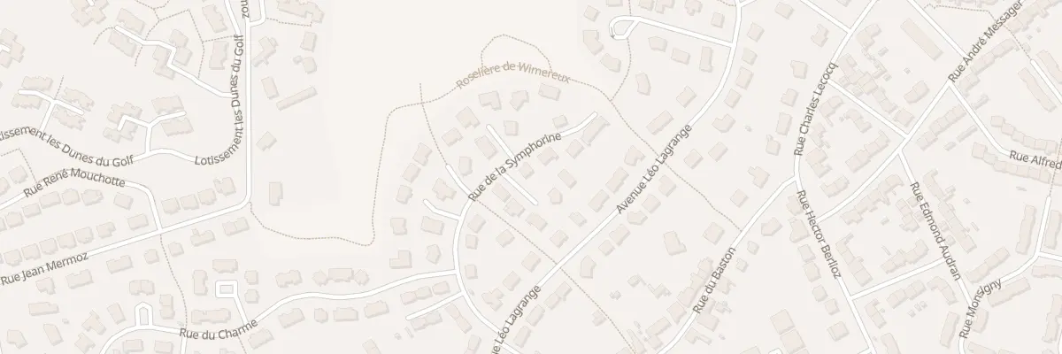 Plan du 10 Rue de la Symphorine à Wimereux