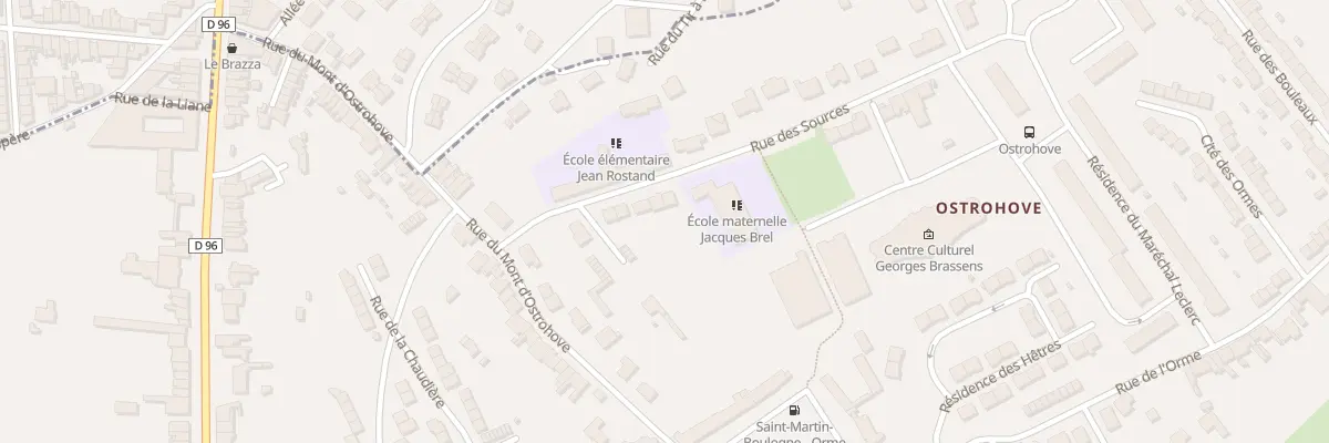 Plan du 16 Rue des Sources à Saint-Martin-Boulogne