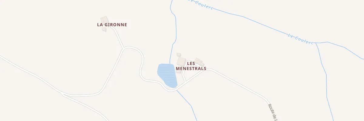 Plan du 2635 Rte de la Vergne à Montgaillard