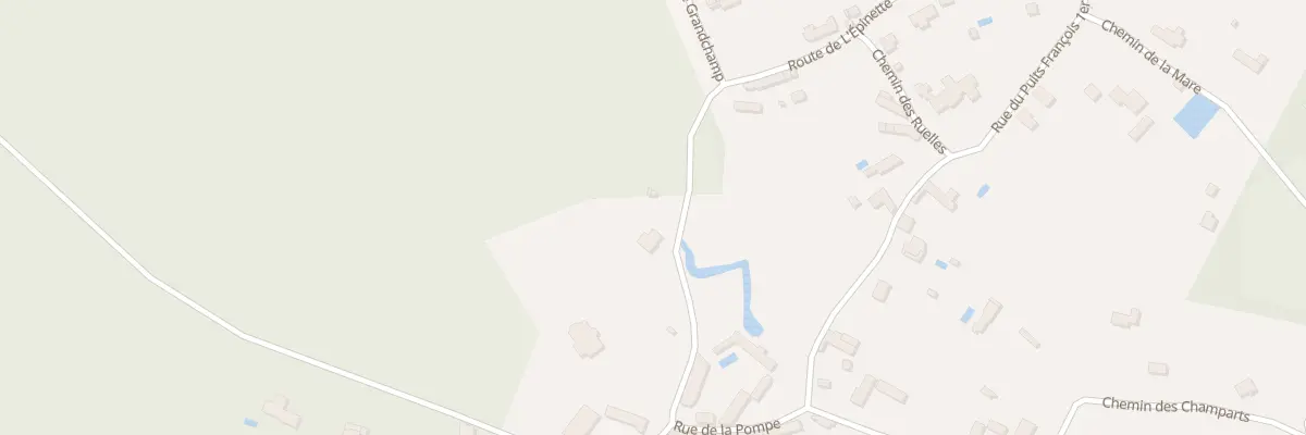 Plan du 5 Rte de Grandchamp à La Hauteville