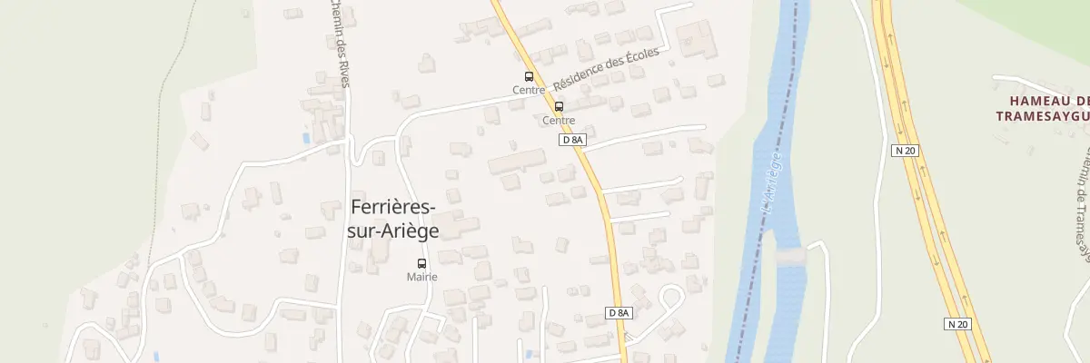 Plan du 7 Av du Bernet à Ferrières-sur-Ariège