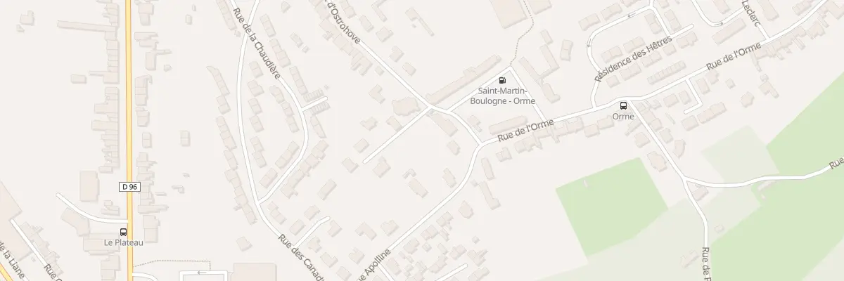 Plan du 114 Rue du Mont d’Ostrohove à Saint-Martin-Boulogne