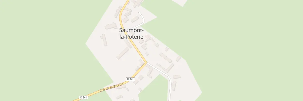 Plan du 27 Rue de l’Eglise à Saumont-la-Poterie