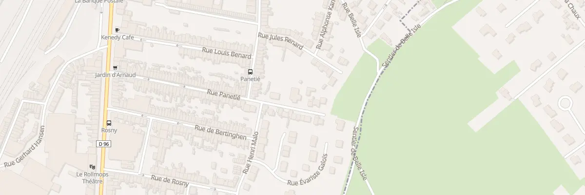 Plan du 105 Rue Panetié à Boulogne-sur-Mer