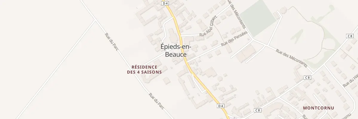 Plan du 11 Rue François Gaumet à Épieds-en-Beauce