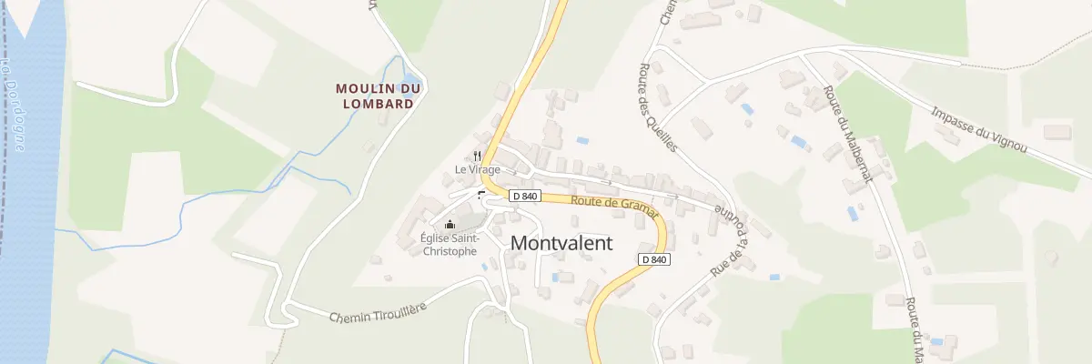 Plan du 2B Rue de la Poutine à Montvalent