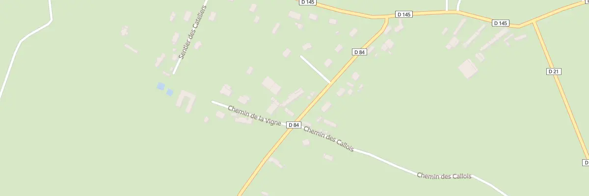 Plan du 28 Rte du Bos-Mallard à Brémontier-Merval