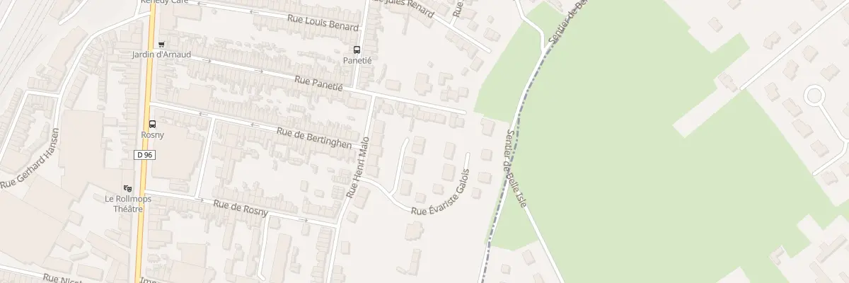 Plan du 8 Rue Alain Rene Lesage à Boulogne-sur-Mer