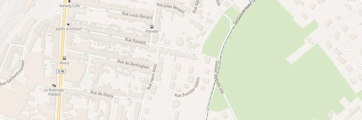 Plan du 104 Rue Panetié à Boulogne-sur-Mer