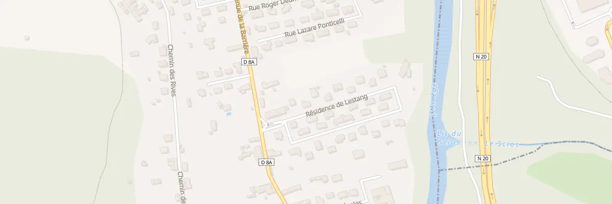 Plan du 7 Res de Lestang à Ferrières-sur-Ariège