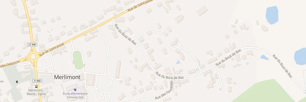Plan du 153 Rue du Bout de Bas à Merlimont