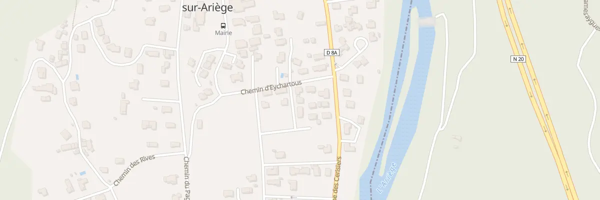Plan du 3 Rue Claire Lacombe à Ferrières-sur-Ariège