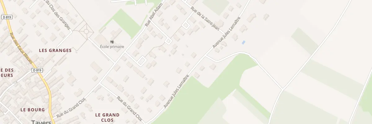 Plan du 29 Av Jules Lemaitre à Tavers