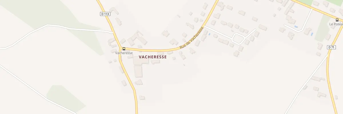 Plan du 11B Rue de Vacheresse à Mittainville