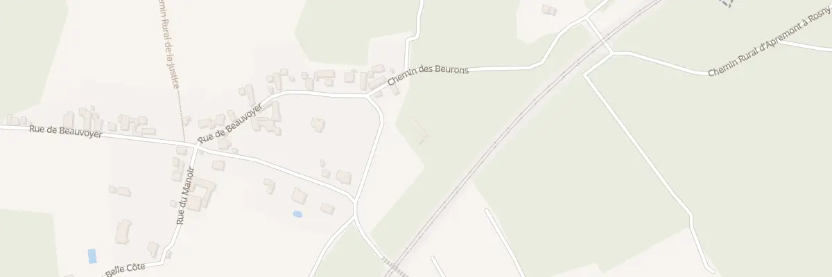 Plan du 6 Rue du Beauvoyer à Perdreauville