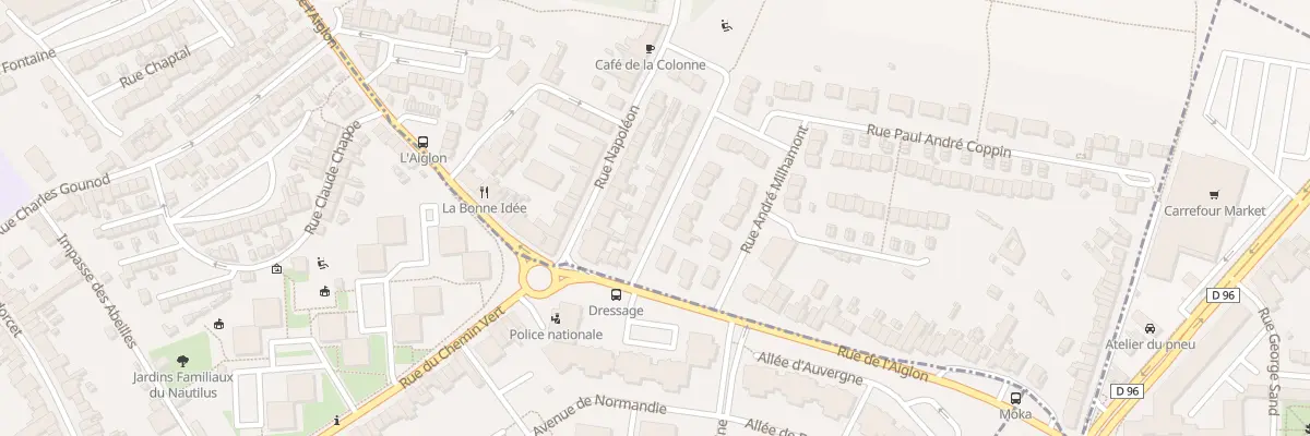 Plan du 5 Rue Reverend Pere Halluin à Wimille